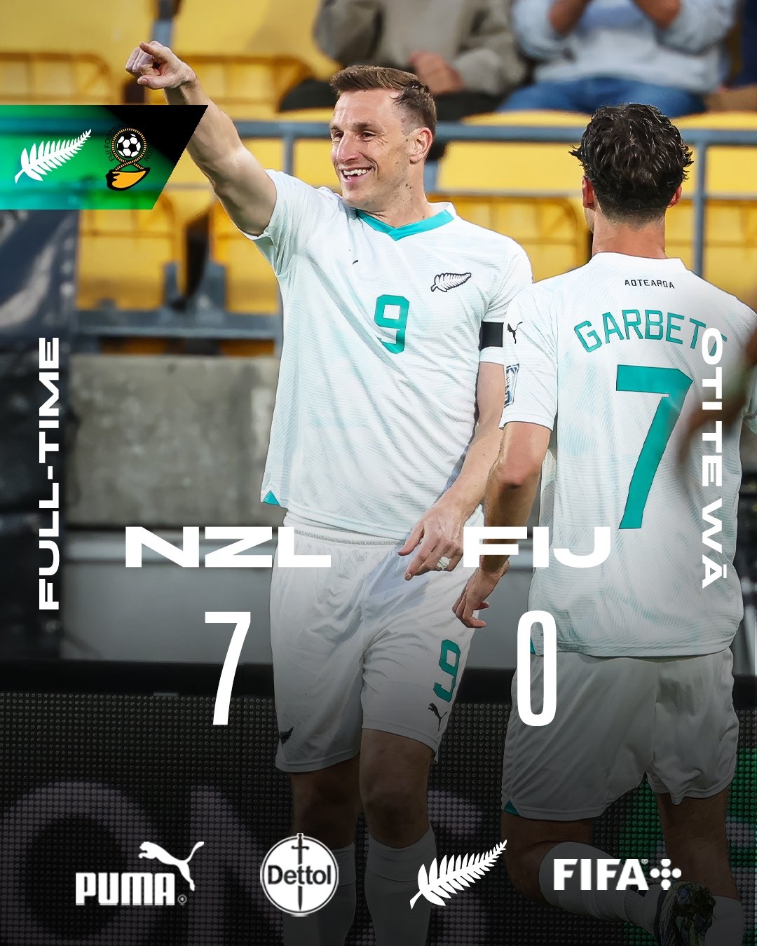 替補(bǔ)下場時(shí)給球迷簽名被出示黃牌，新西蘭前鋒伍德：尊重規(guī)則