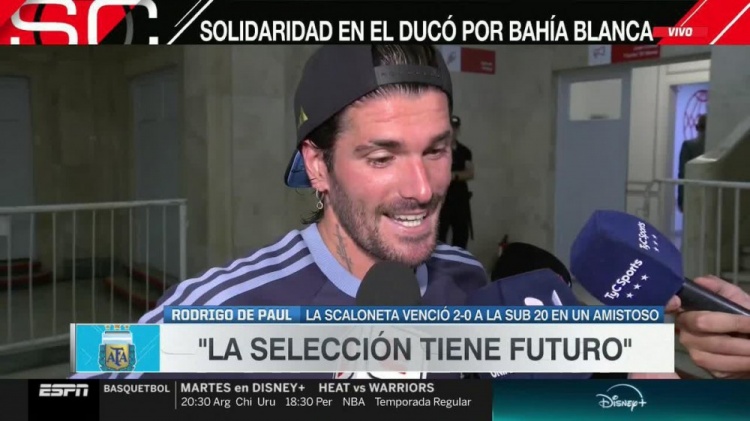 德保羅：我們很想念梅西，但重要的是他能恢復(fù)健康