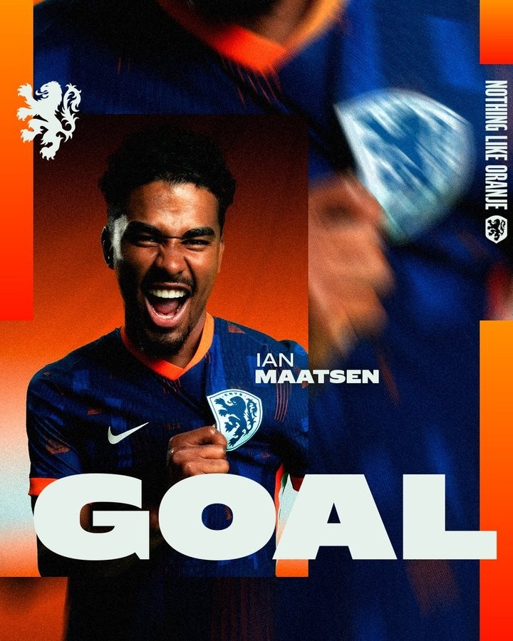 非荷甲球員在荷蘭隊(duì)首秀即破門，馬特森是歷史第3人